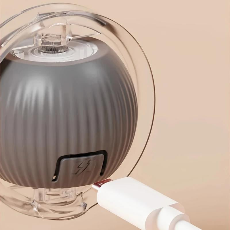 Interactive Cat Toy, Chirp and Motion Activated Cat Rolling Toy, Used for Indoor Cat Red LED Light Ball Rolling Quickly, Can Be Used on the Carpet.