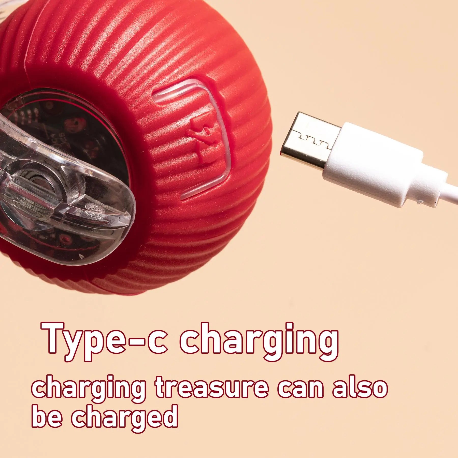 USB Rechargeable Dog Teaser Toy, Long Tail Toy Ball, Cat Training Toy, Tease Cat Training Toy, Suitable for All Cats, Valentine'S Day Gift